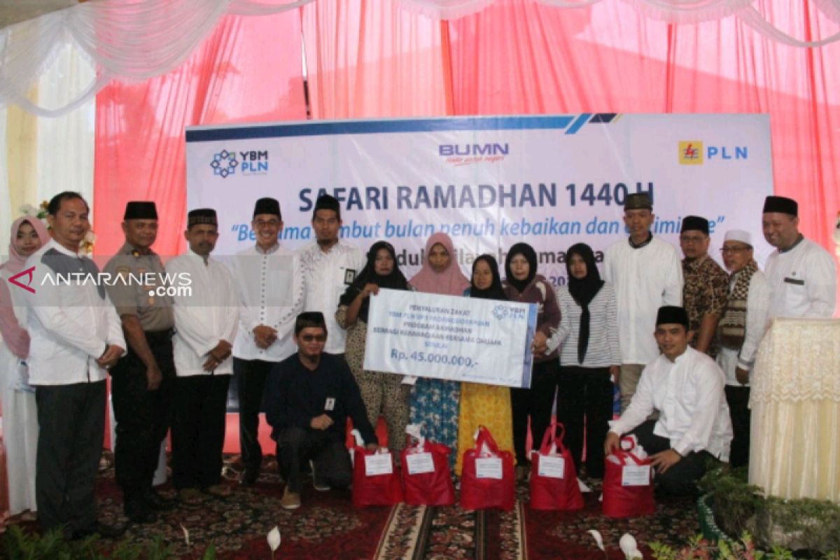 PLN Unit Induk Wilayah Sumut safari Ramadhan di Padangsidimpuan