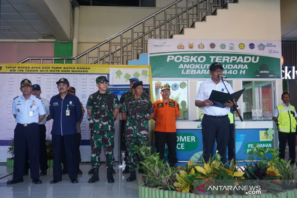 Posko Lebaran Bandara Samrat libatkan puluhan personil