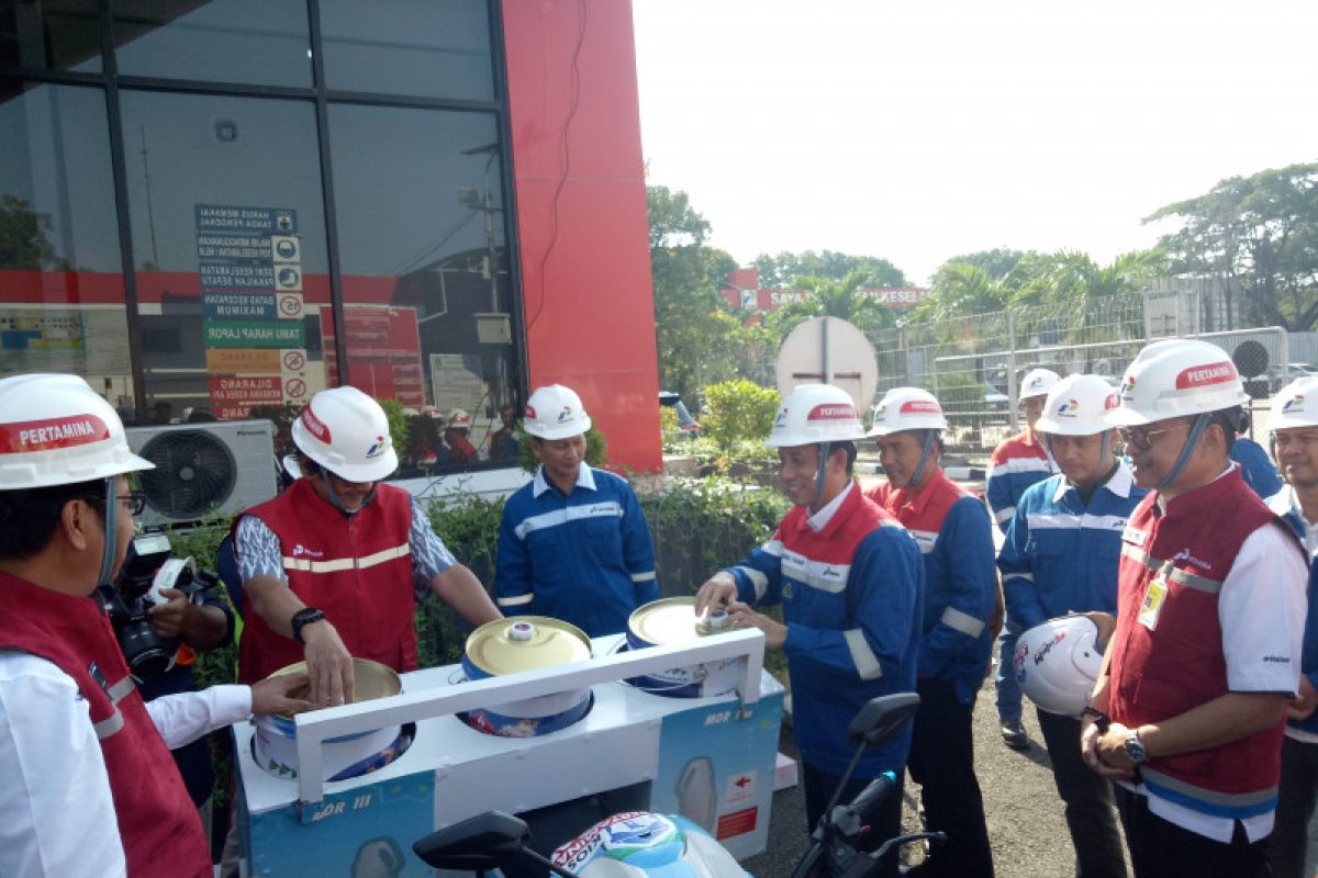 Pertamina siapkan satu SPBU tiap 20 km di Tol Trans Jawa