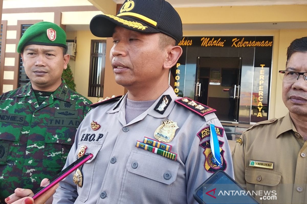 Polres Aceh Jaya buka tiga posko mudik Lebaran