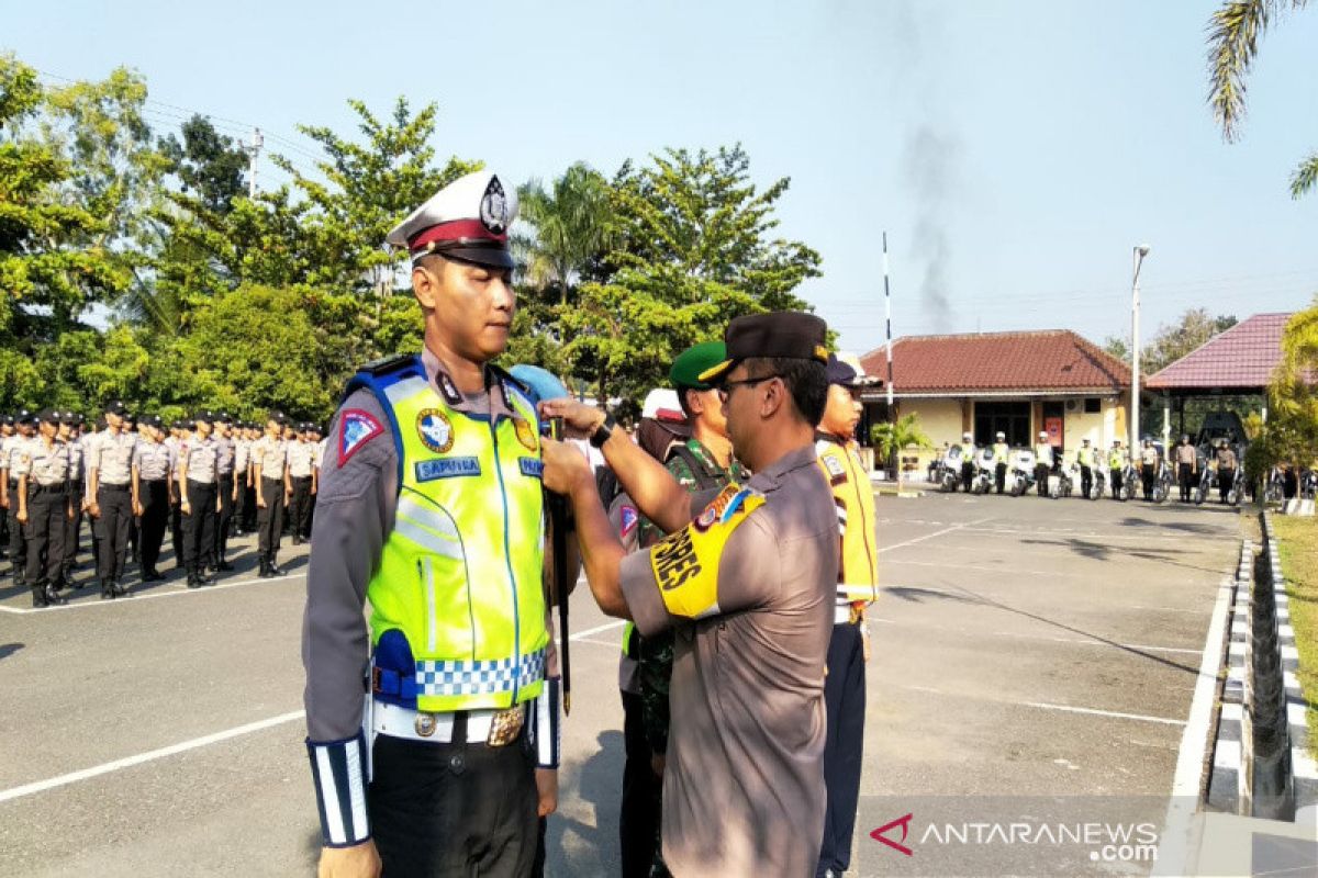 Polres Kulon Progo mendirikan dua pos pengamanan pada Lebaran 2019