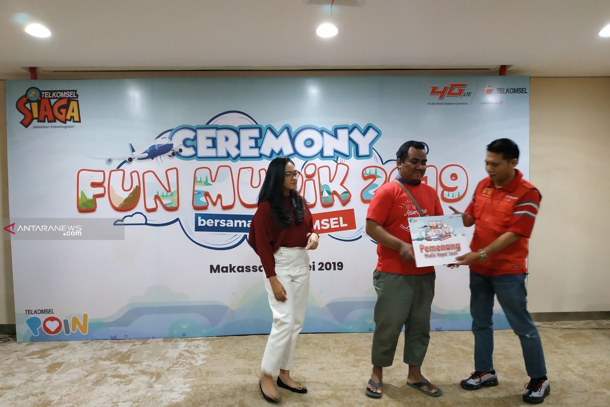 Telkomsel Pamasuka lepas 565 pelanggan mudik gratis