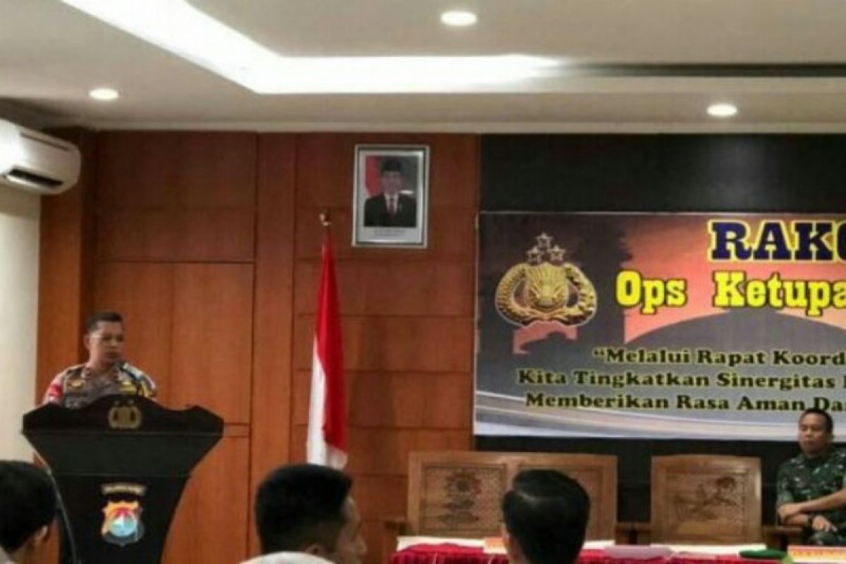 Operasi Ketupat Polda Sulbar mewaspadai terorisme