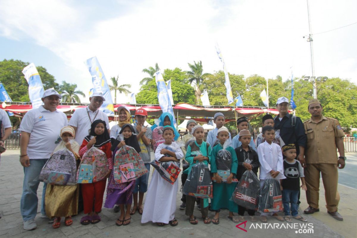 Anak yatim terima bantuan penunjang pendidikan dari BUMN