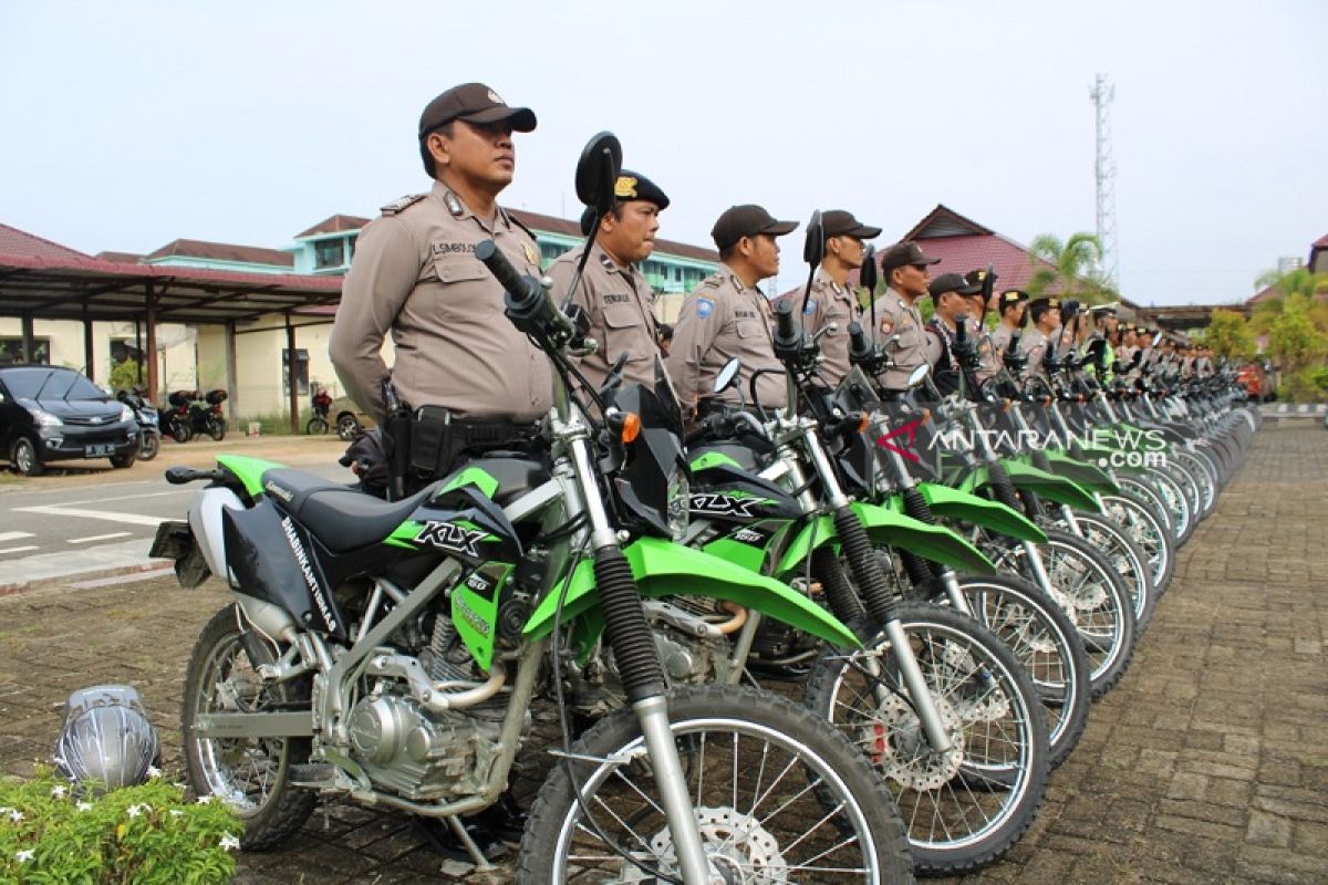 Polres Tapteng gelar pasukan operasi ketupat pengamanan lebaran