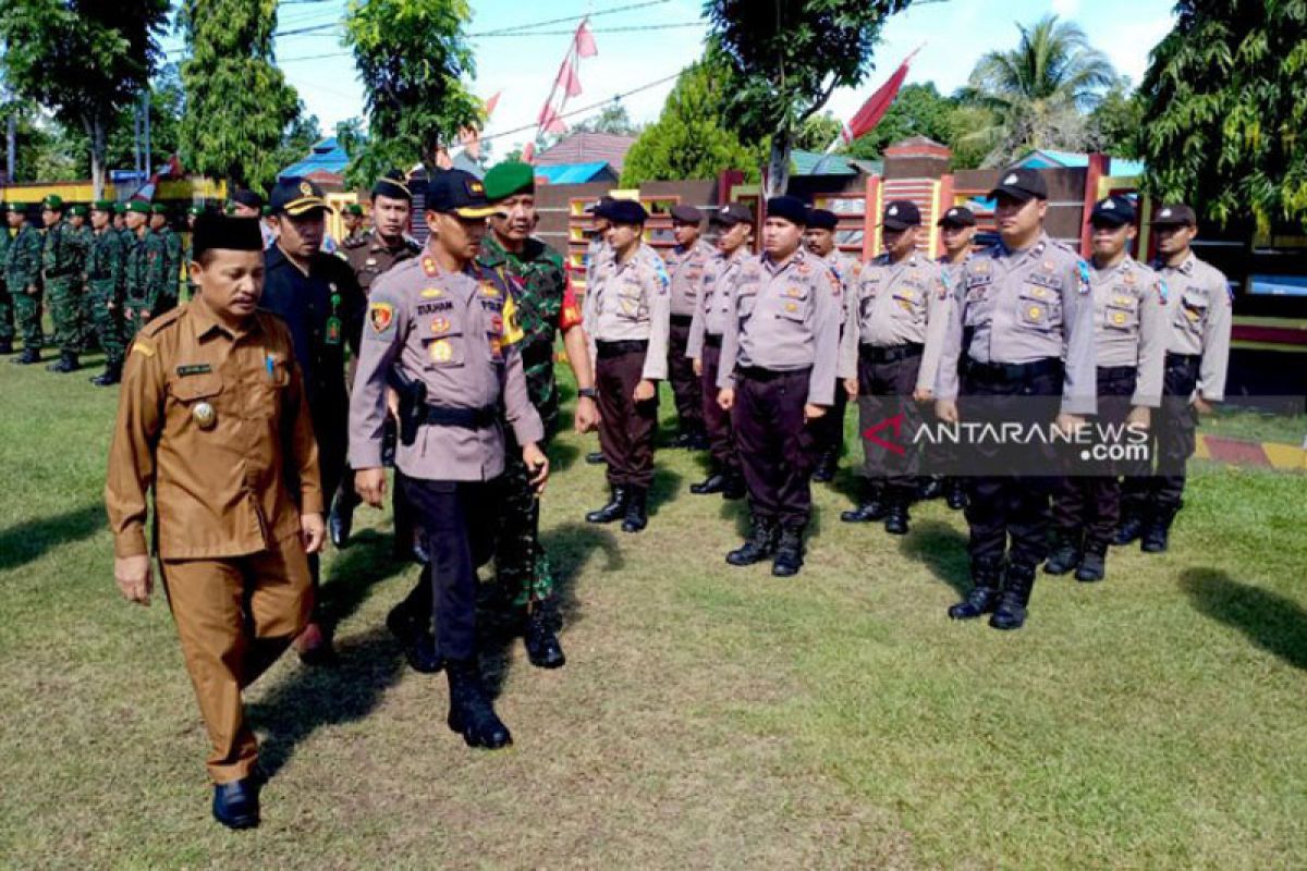 Polres Barito Timur kerahkan 170 personel