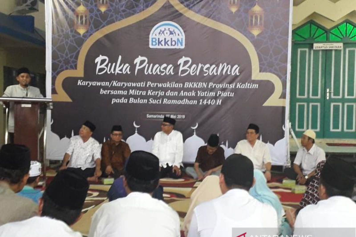 BKKBN Kaltim gelar buka puasa bersama mitra kerja