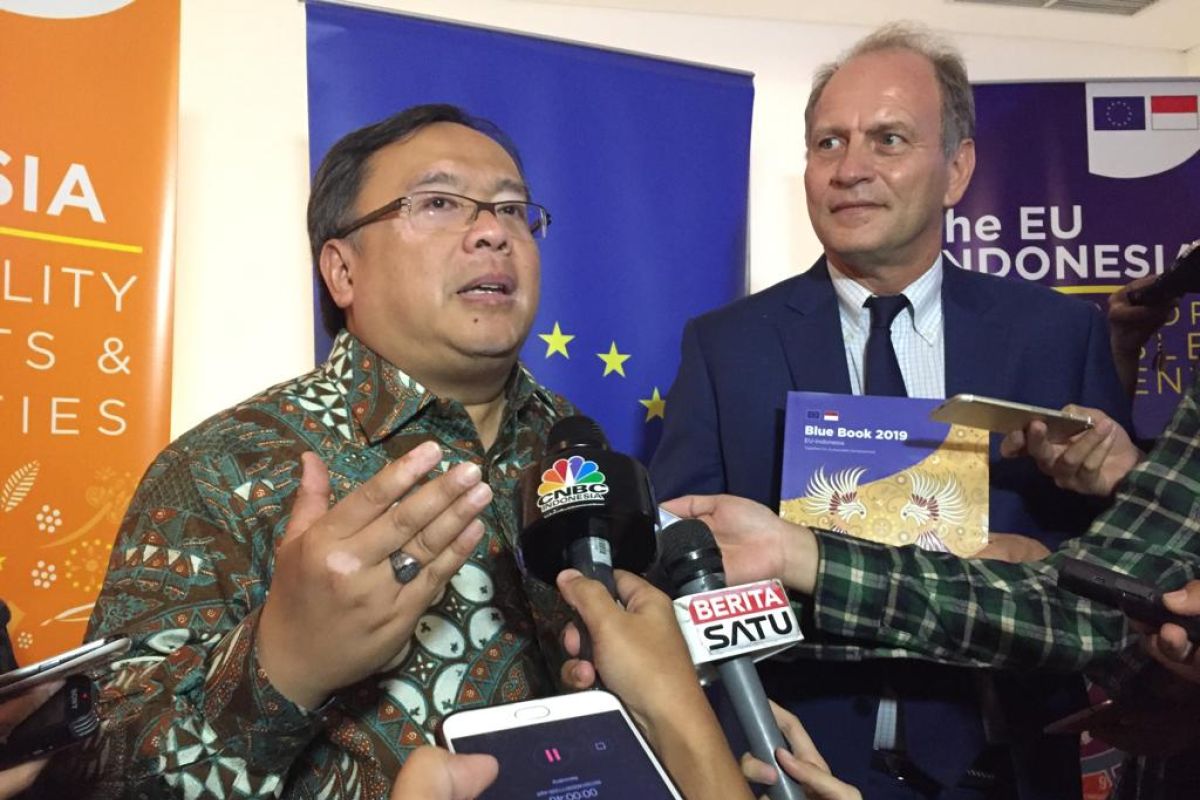 Menteri PPN: isu seputar sawit tidak dibahas dalam "Blue Book" UE-Indonesia