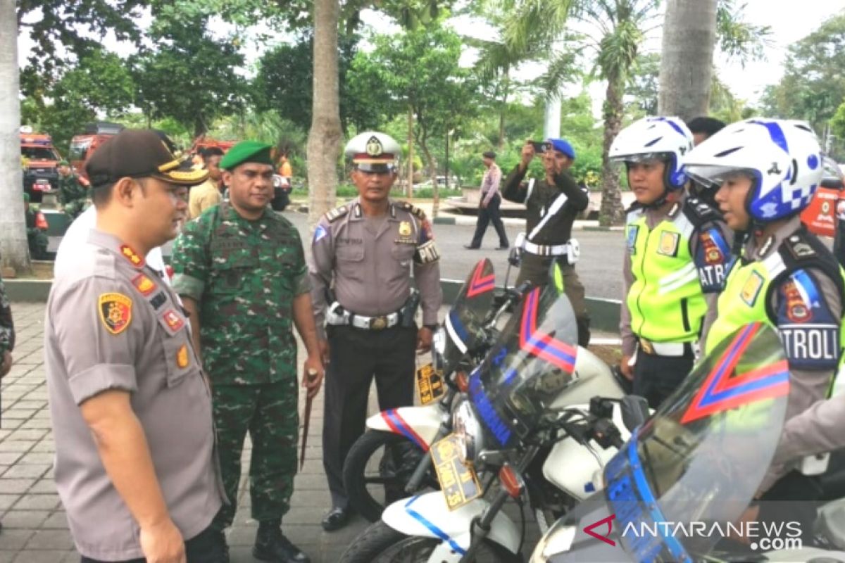 Petugas gabungan jembrana siap hadapi arus mudik