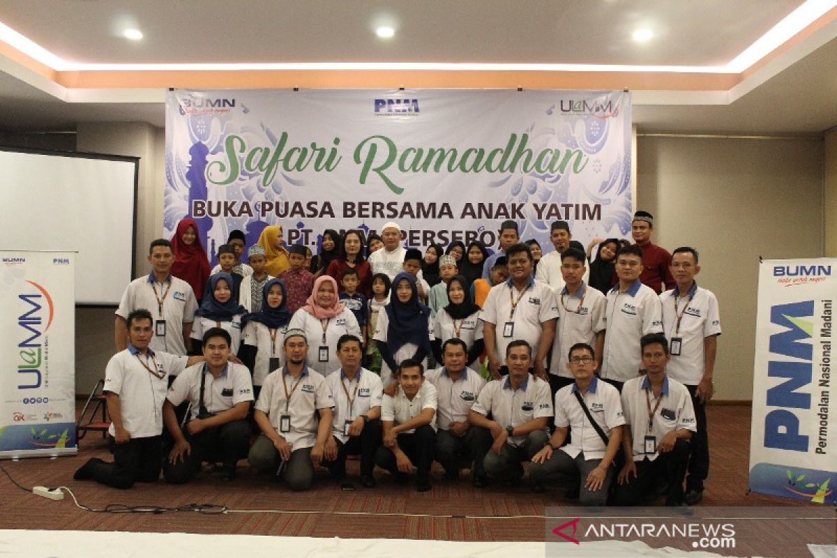 PNM Babel santuni puluhan anak yatim