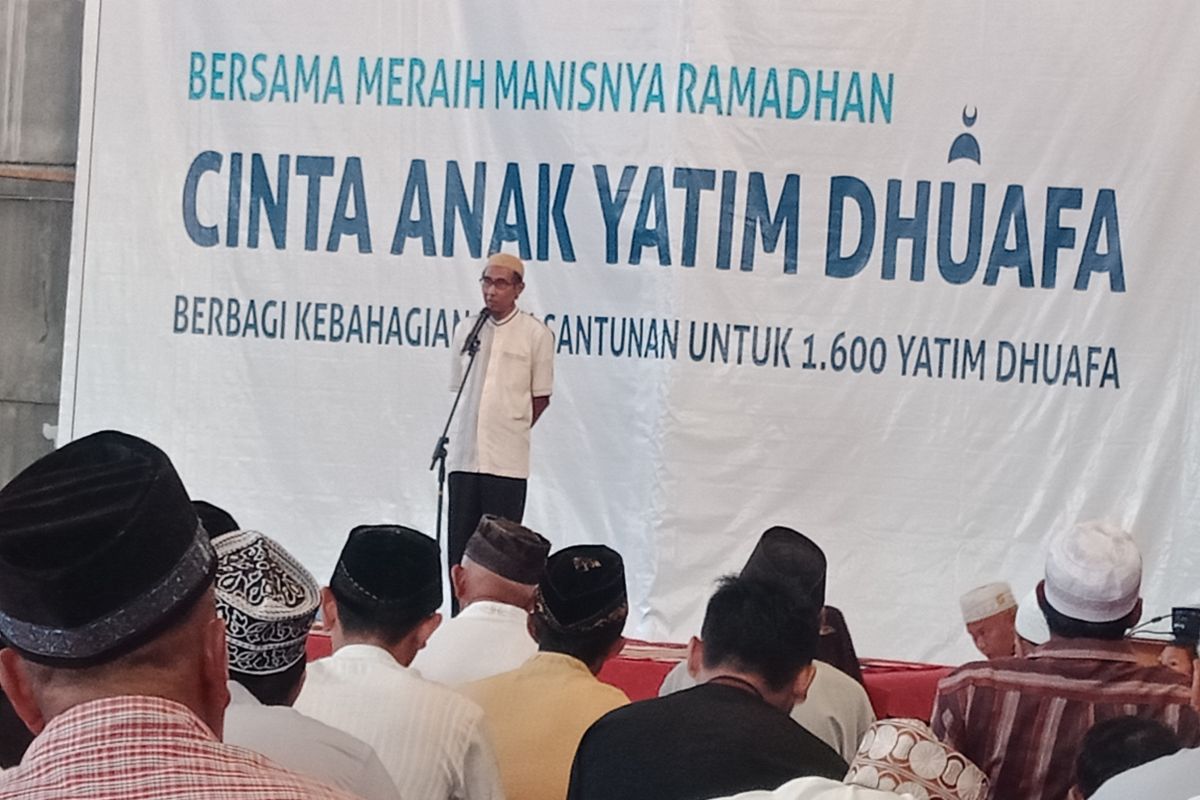 YBM PLN Sanggau santuni anak yatim dan kaum dhuafa