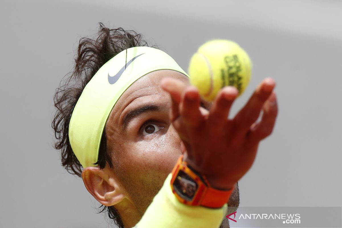 Nadal melaju perempat final French Open ke-13 kalinya