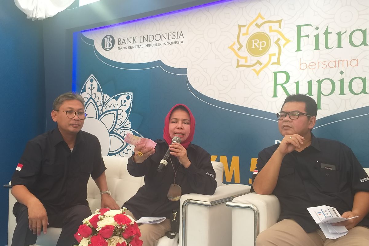 BI : Penarikan tunai untuk Lebaran lampaui Rp160 triliun