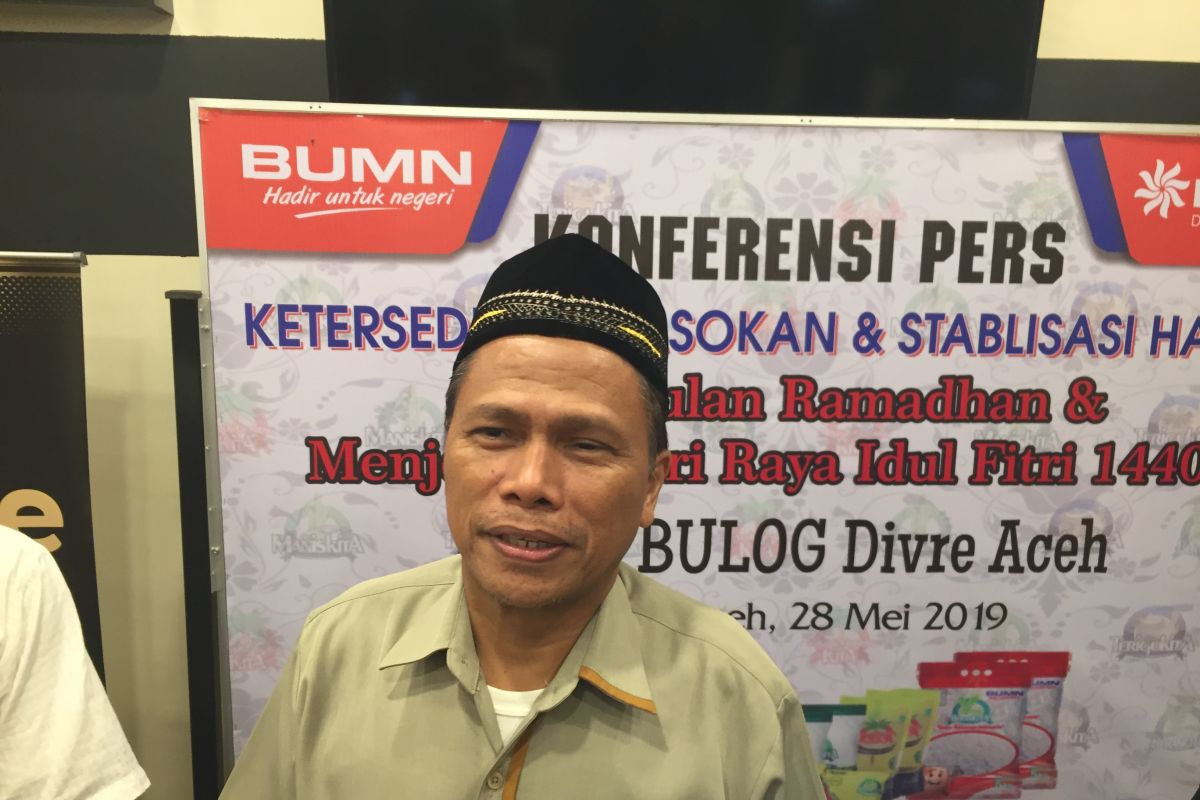 Persediaan beras di Aceh cukup hingga awal 2020