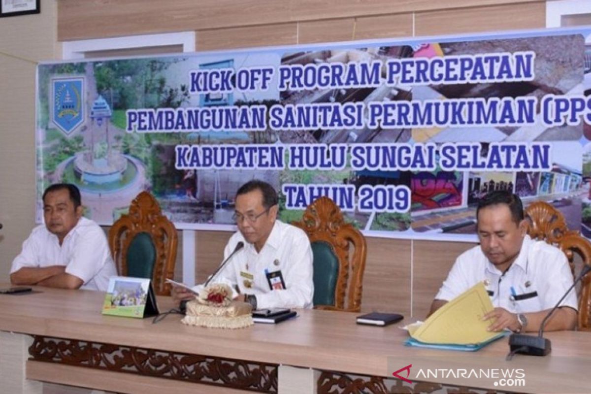 Sekda HSS : Sanitasi penting untuk mencegah penularan penyakit