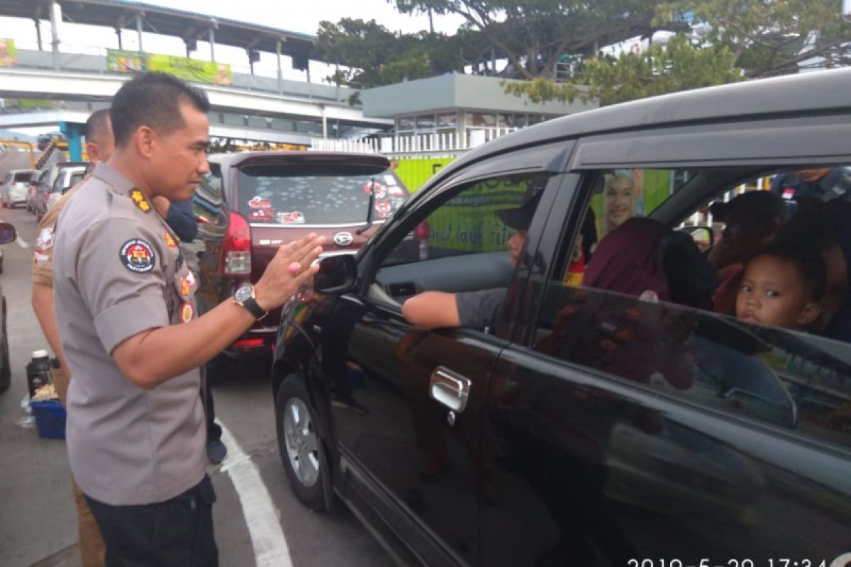 Arus mudik roda dua menuju Merak mulai ramai lintasi Kota Serang