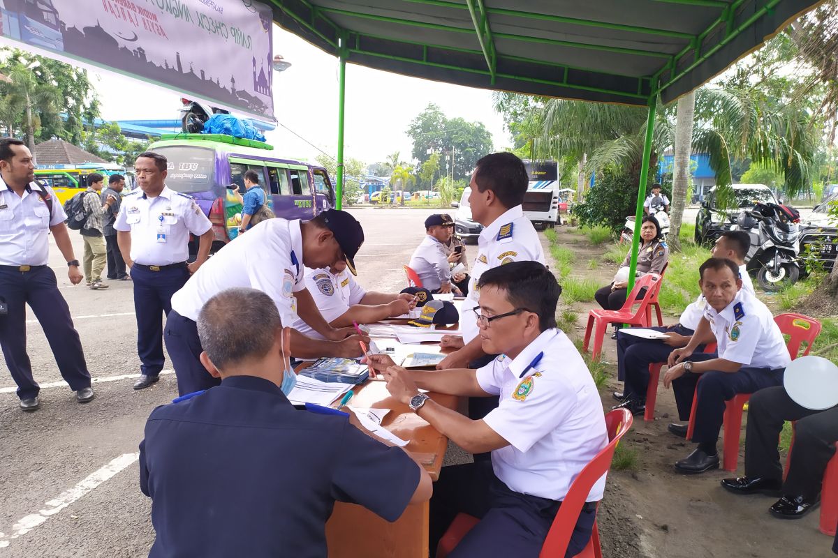 Dishub Sumut lakukan "ram check" pastikan keamanan kendaraan mudik