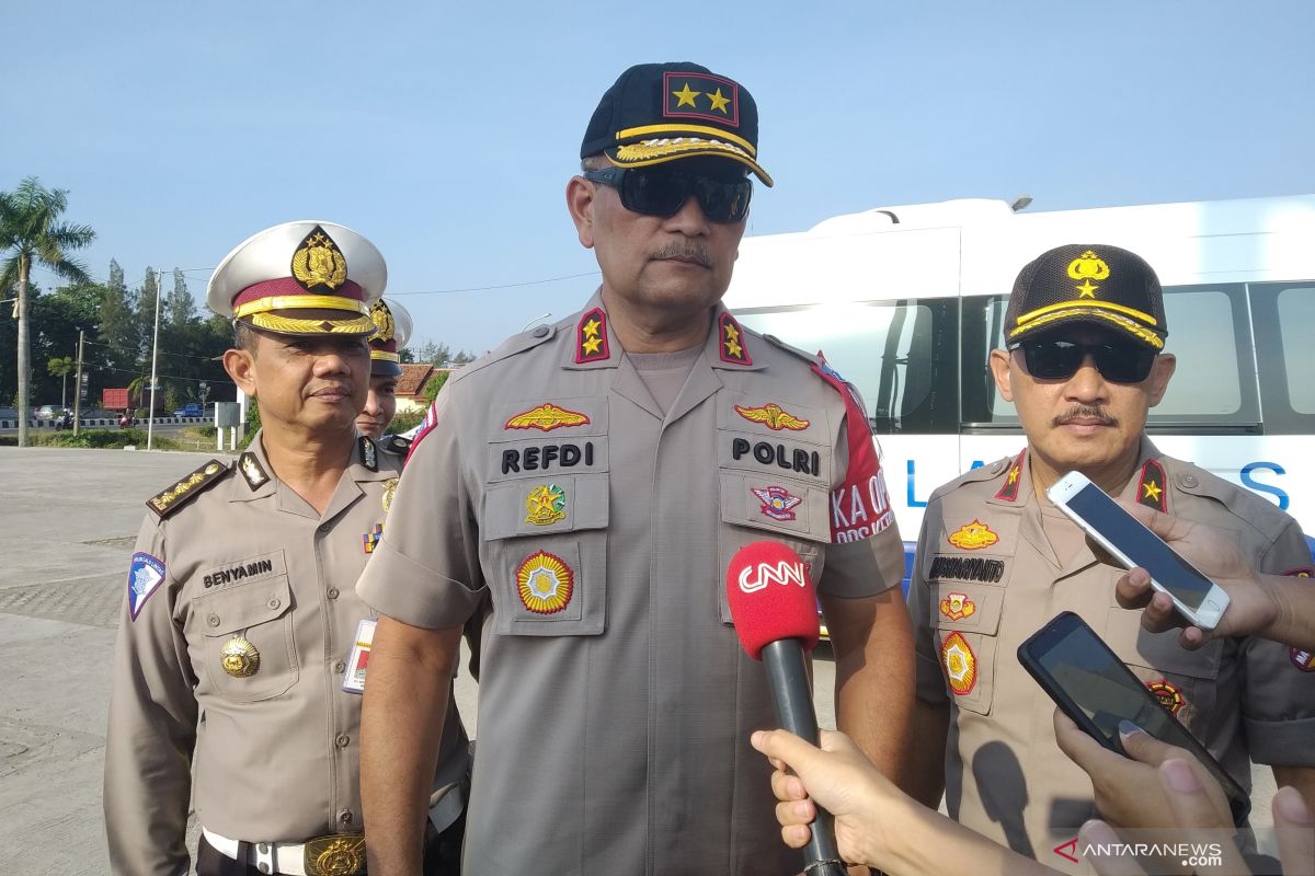 Kakorlantas Polri: jalur searah di tol berlaku mulai besok