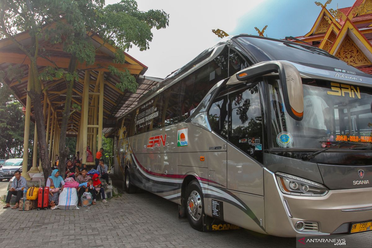 Terminal Bandaraya Pekanbaru berangkatkan 33.790 pemudik