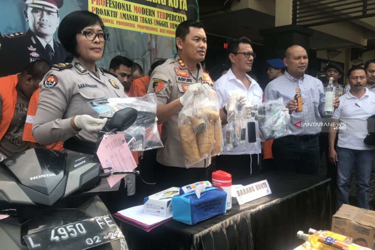 Operasi Pekat Semeru 2019 Kota Malang ungkap puluhan kasus premanisme