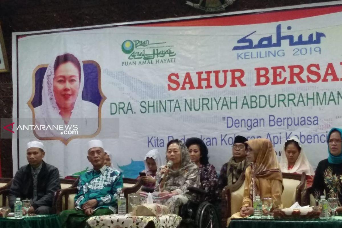 Alasan Shinta Nuriah pilih sahur bersama