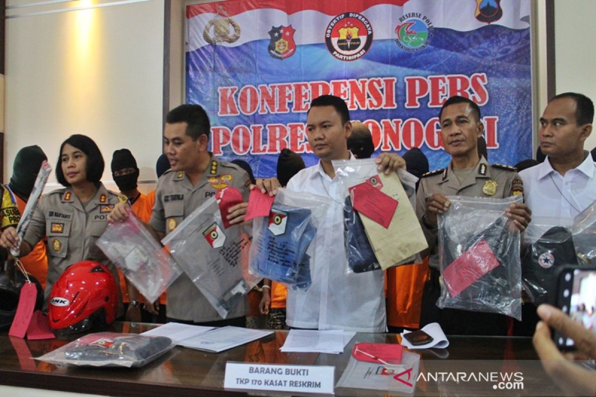 9 dari 25 tersangka terlibat pengeroyokan polisi Wonogiri