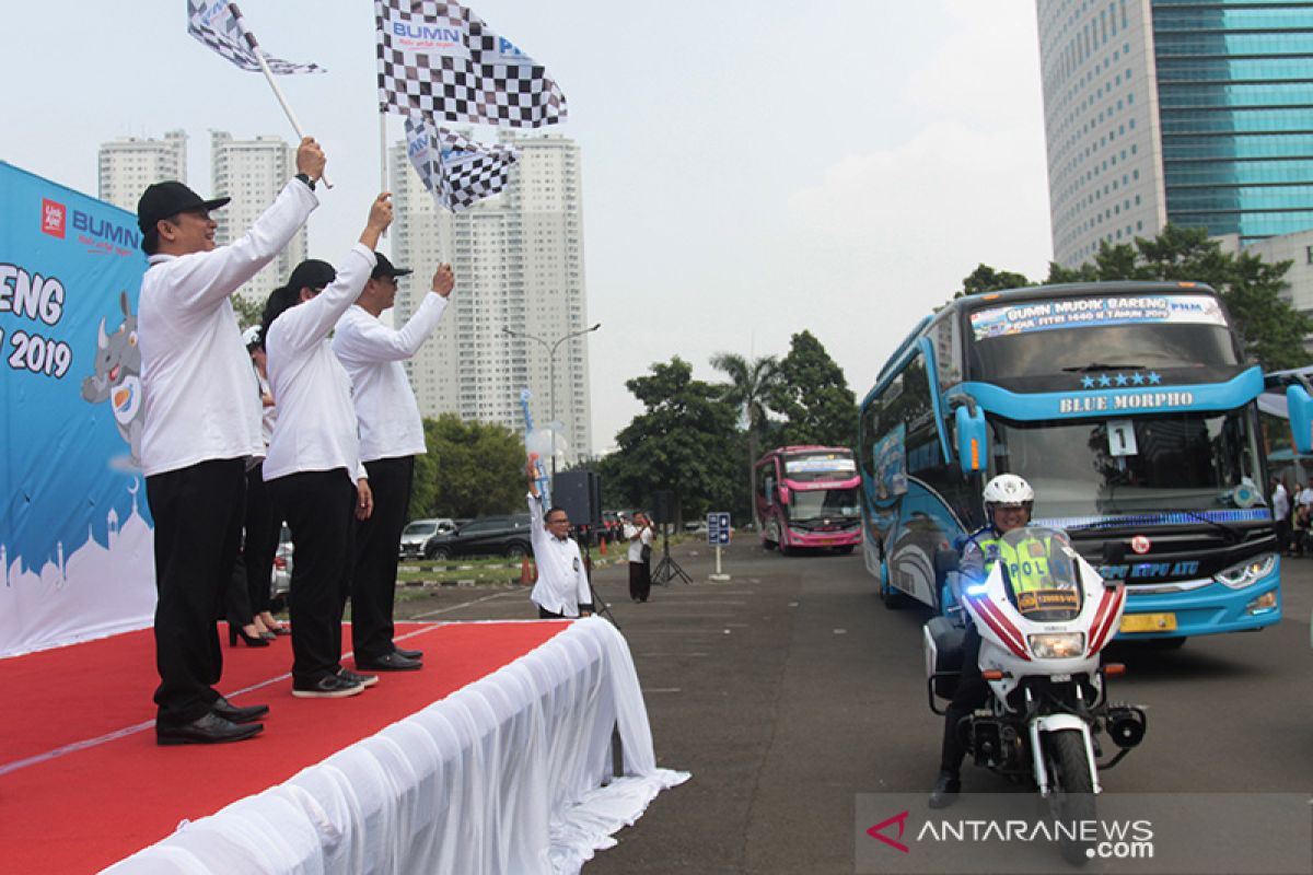 PNM berangkatkan 200 pemudik Lebaran