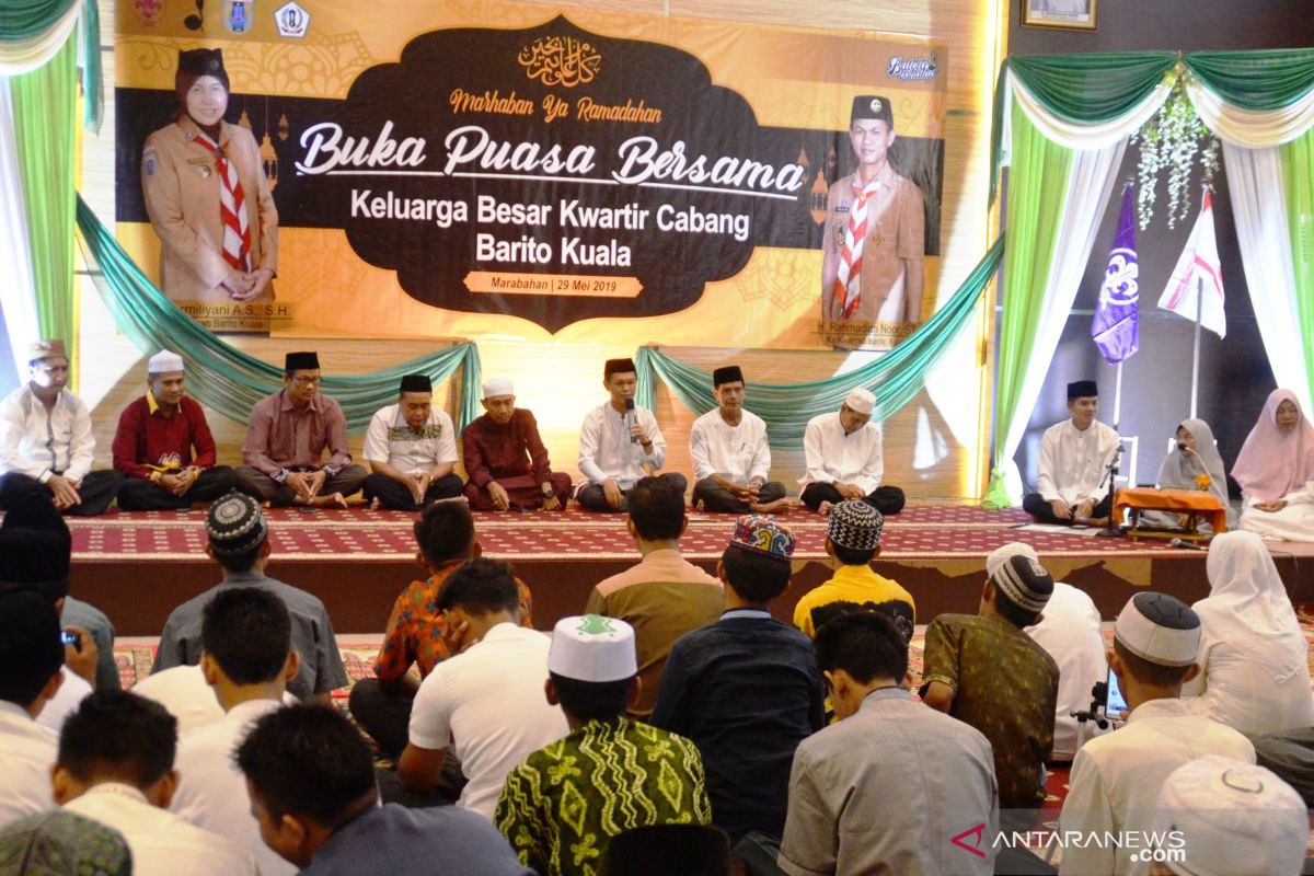 Kwarcab Pramuka Batola gelar buka puasa bersama