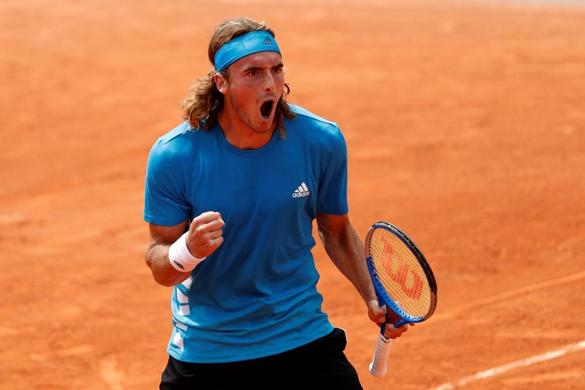 Tsitsipas lewati Dellian babak ketiga French Open