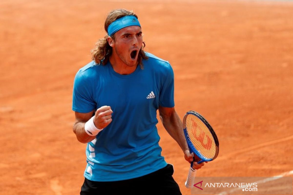 Tsitsipas petenis Yunani pertama ke 16 besar Perancis Terbuka