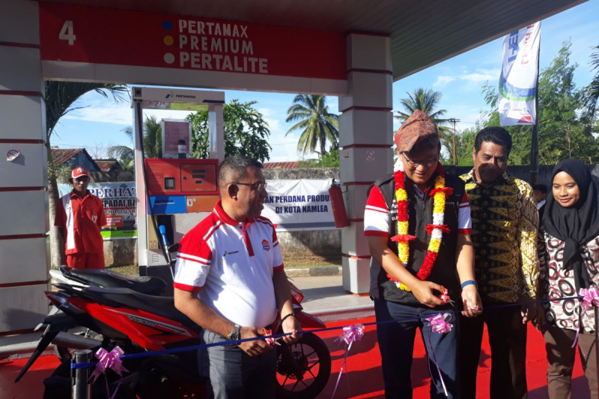 Pertamina MOR VIII luncurkan Pertamax di SPBU Namlea