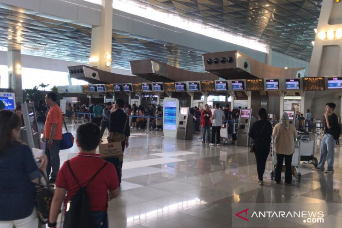 Puncak arus mudik di Bandara Soekarno-Hatta diperkirakan besok