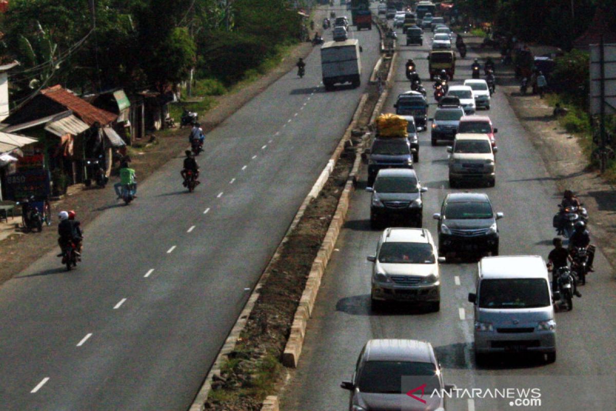 Polres Karawang waspadai kepadatan arus di jalur Pantura akibat 