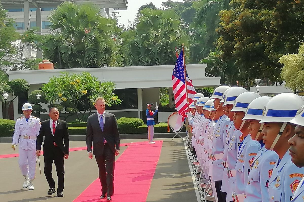 Menhan RI terima kunjungan pejabat Pertahanan AS, ini yang dibahas