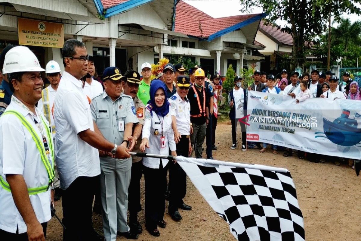 500 peserta mudik bareng BUMN diberangkatkan menuju Semarang
