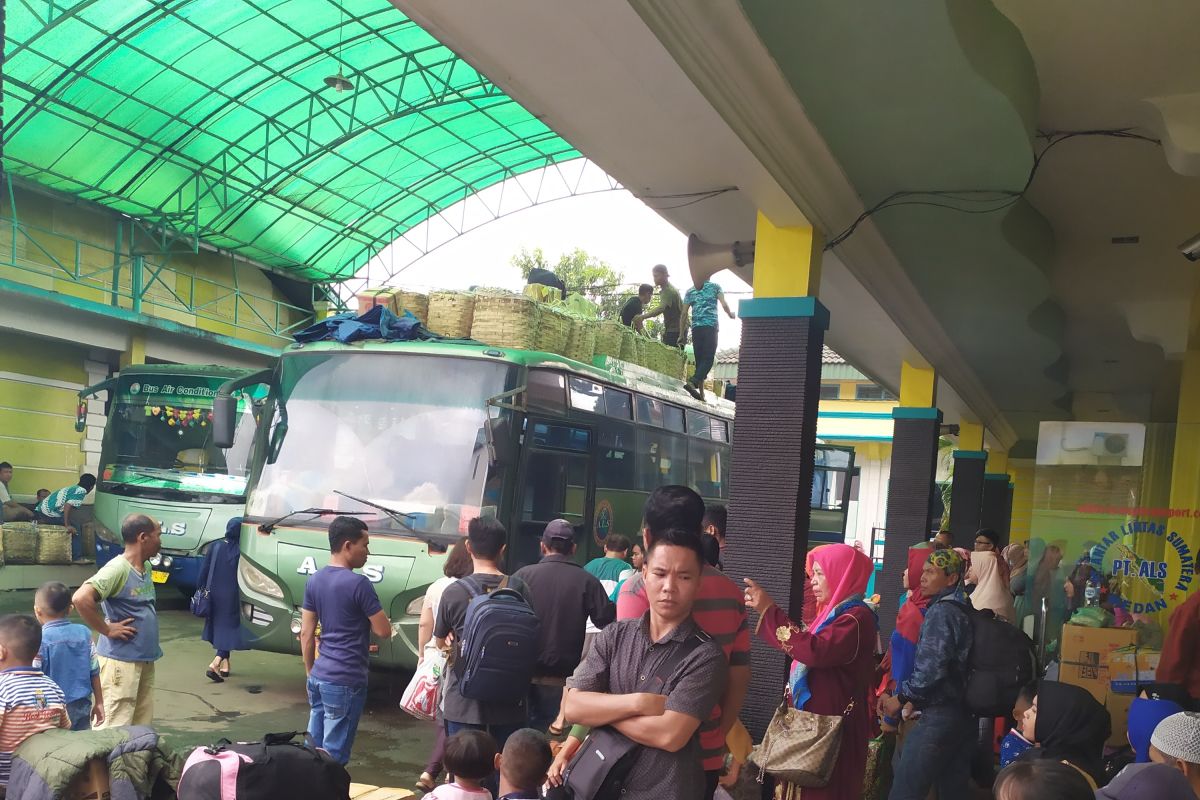 Mudik Lebaran, penumpang Bus ALS mencapai 6.000 orang