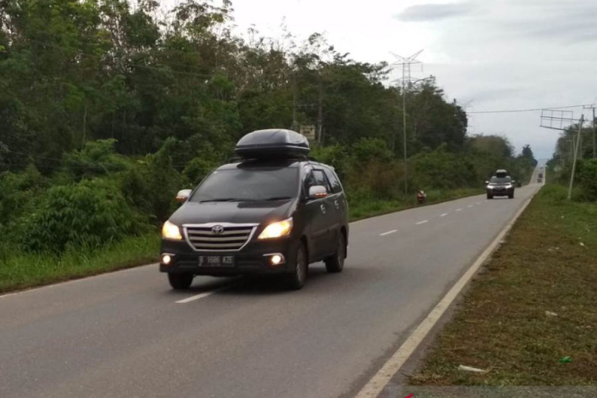 Jalinteng Sumatera mulai ramai dengan pemudik