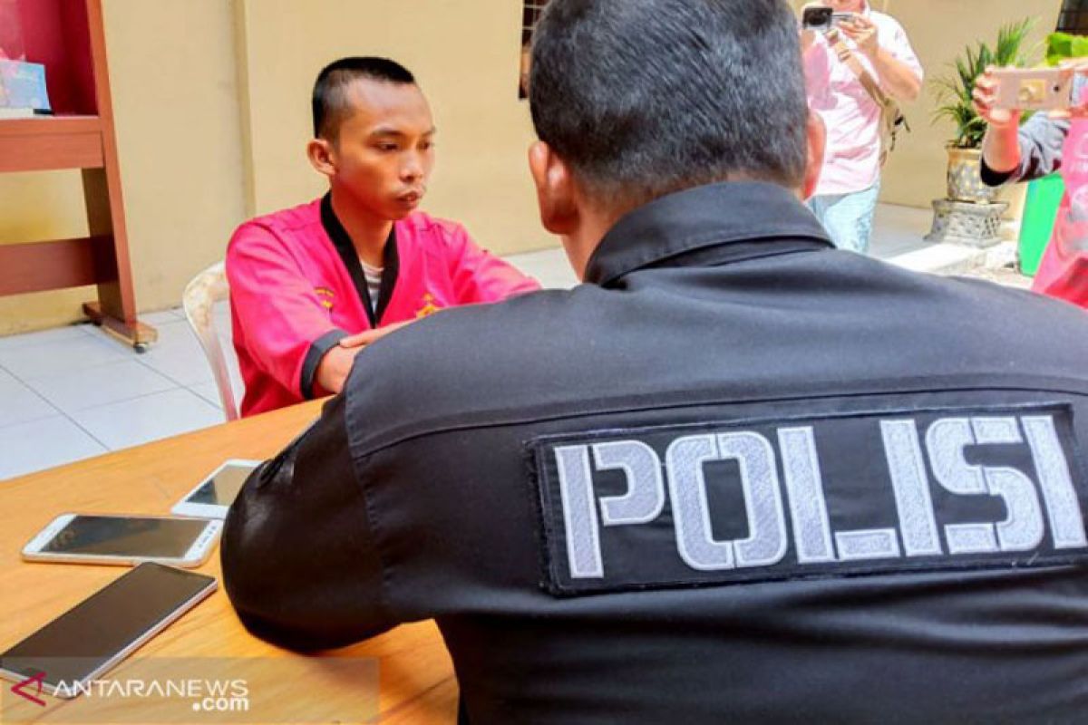 Penyebar ujaran kebencian di Palangka Raya mengaku tersiksa