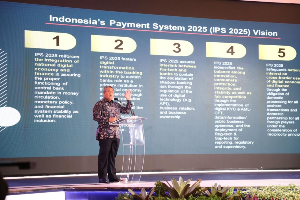 BI outlines Indonesian payment visions