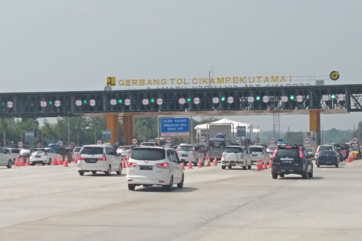 Sebanyak 186 ribu kendaraan tinggalkan Jakarta H-7