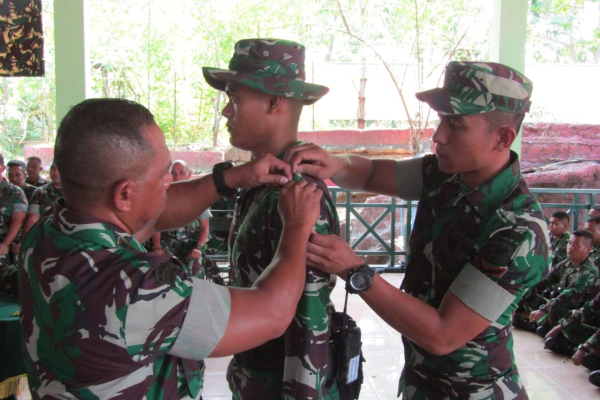 Danrem 133/Nani Wartabone tutup latihan pratugas pengamanan perbatasan Yonif 713