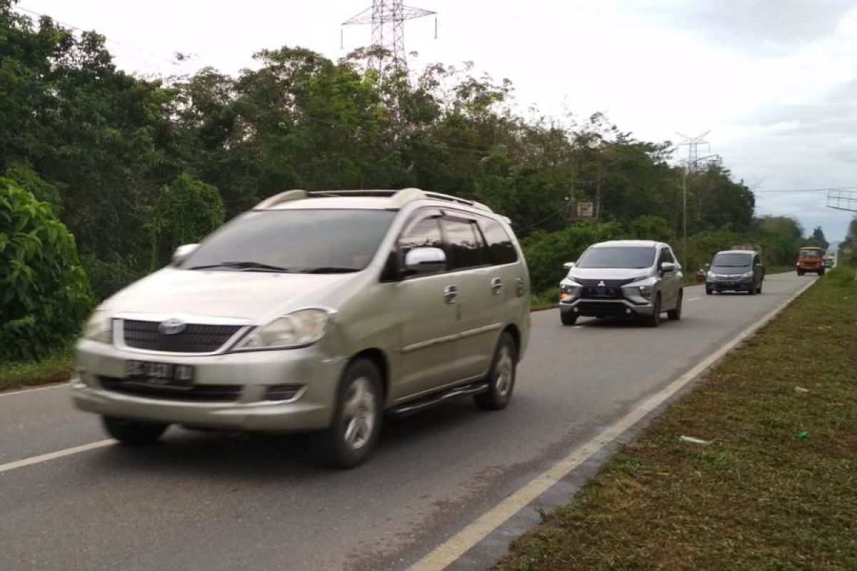 Arus mudik di Jalinteng Sumatera mulai ramai