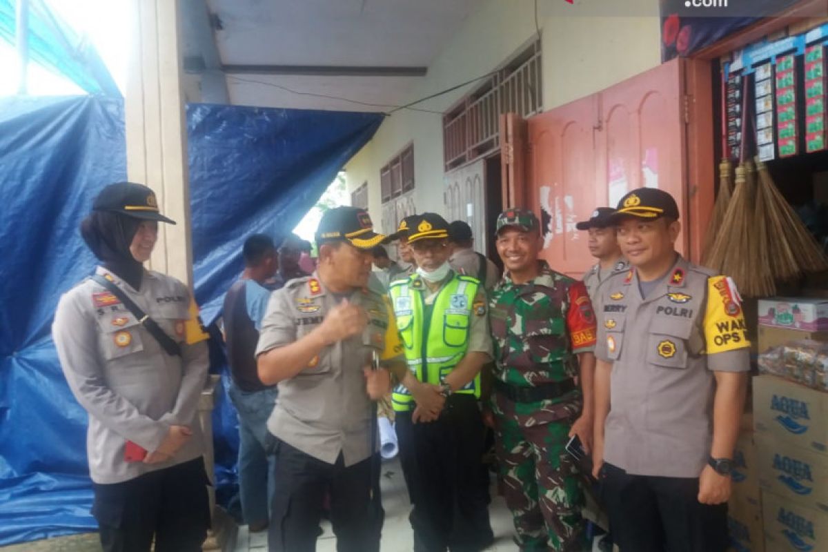 Polres Kendari tingkatkan pengamanan di sejumlah titik keramaian