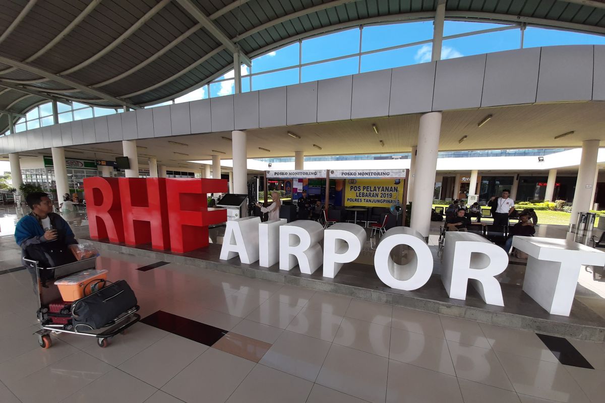 Lonjakan penumpang mudik Bandara RHF Tanjungpinang dimulai sejak H-7