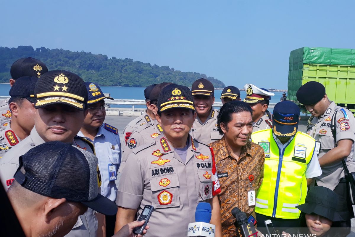 Wakapolri : Puncak arus mudik di Merak diperkirakan Sabtu malam