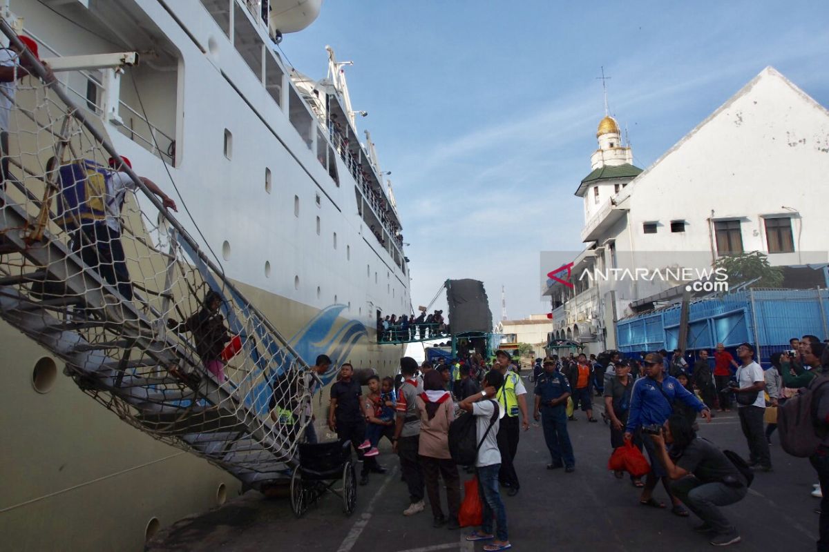 Kapal Pelni angkut pemudik terbanyak dari Balikpapan