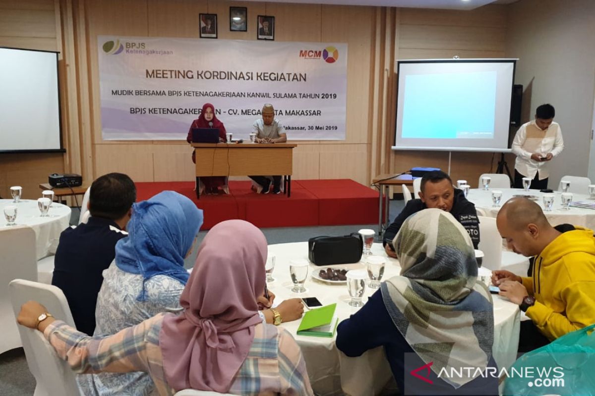 Gubernur Sulawesi Selatan dijadwalkan lepas Mudik Gratis BPJS Ketenagakerjaan