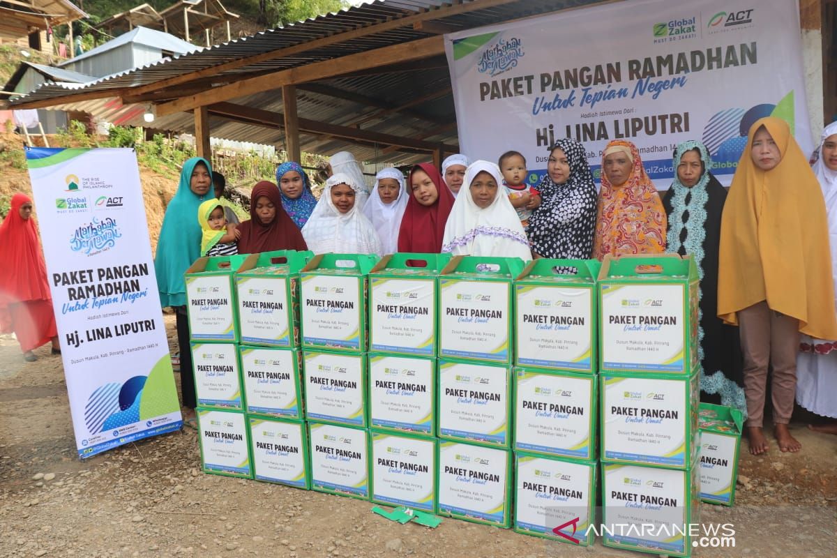 ACT-MRI Sulsel distribusikan bantuan untuk Kampung Muallaf di Pinrang