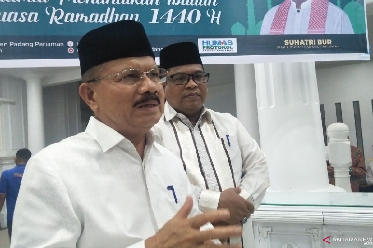 Padang Pariaman pusatkan i'tikaf di Masjid Syekh Burhanuddin