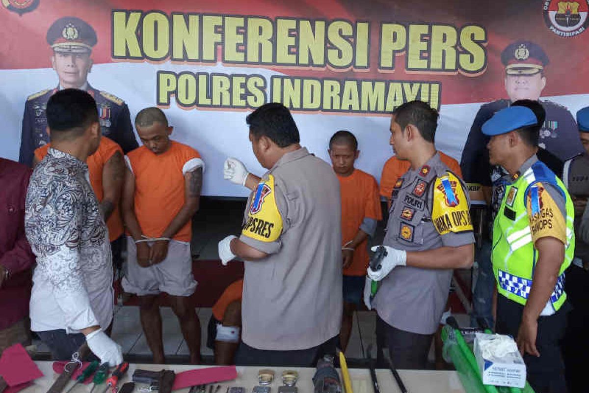 Polres Indramayu bekuk pelaku pencurian antarprovinsi